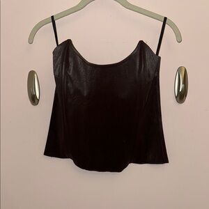 Elegant Brown Women's Top